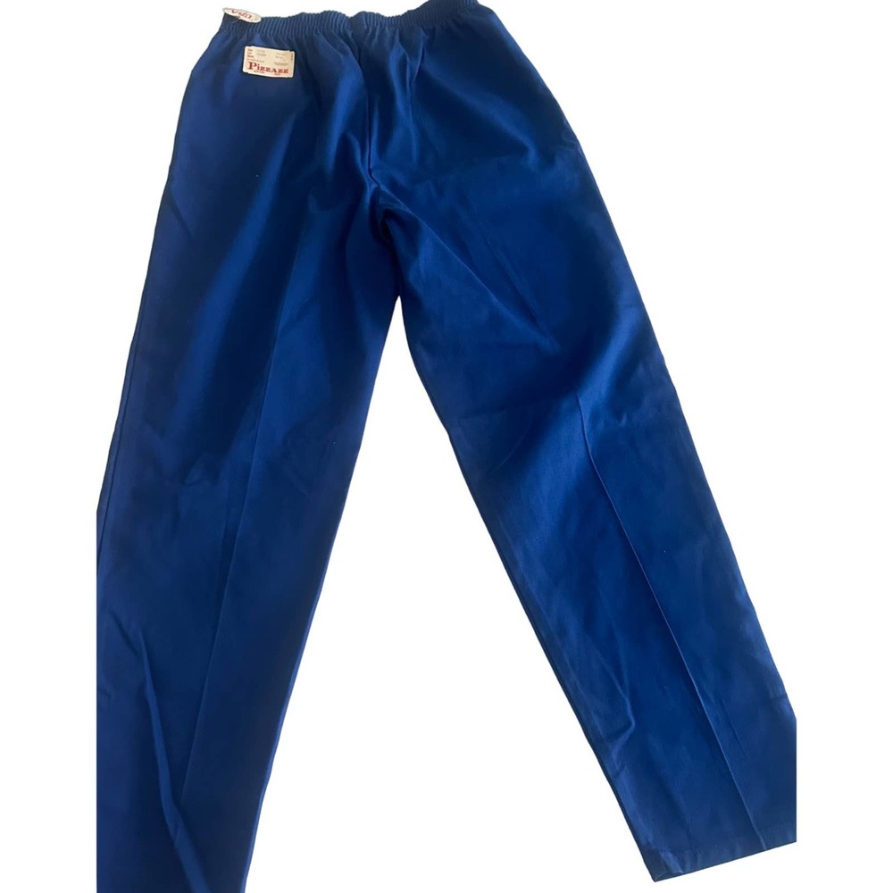 Vintage New NOS Pizzazz Women Pants sz 17/18 Made in USA Cobalt Royal Blue - Picture 1 of 9